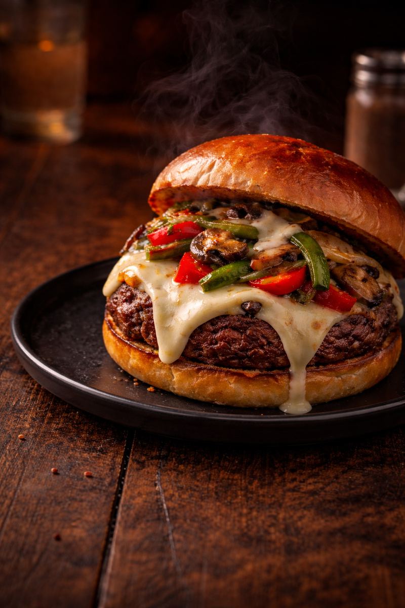 Philly Style Burger